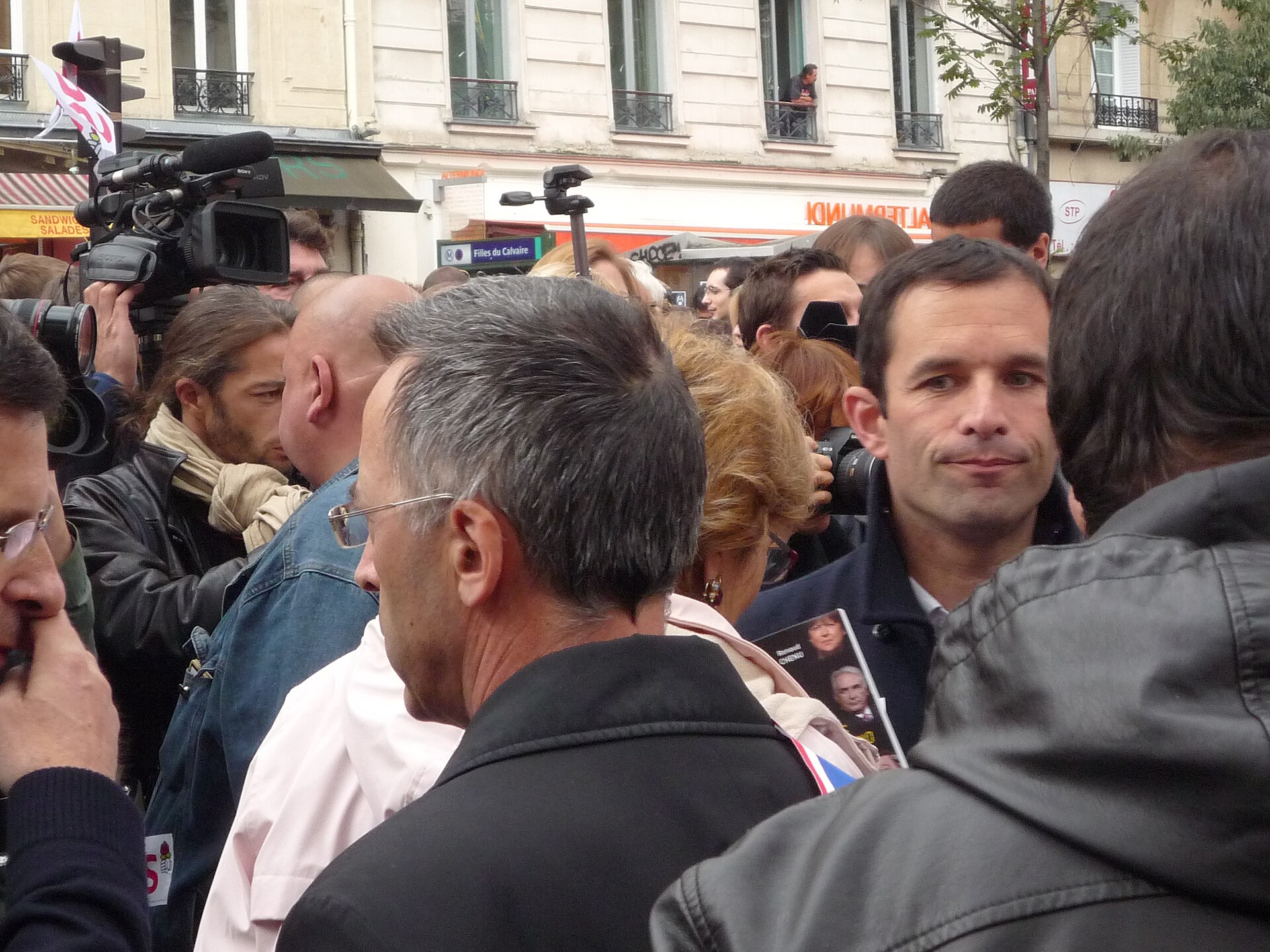 Demonstrators march in Paris (file photo)