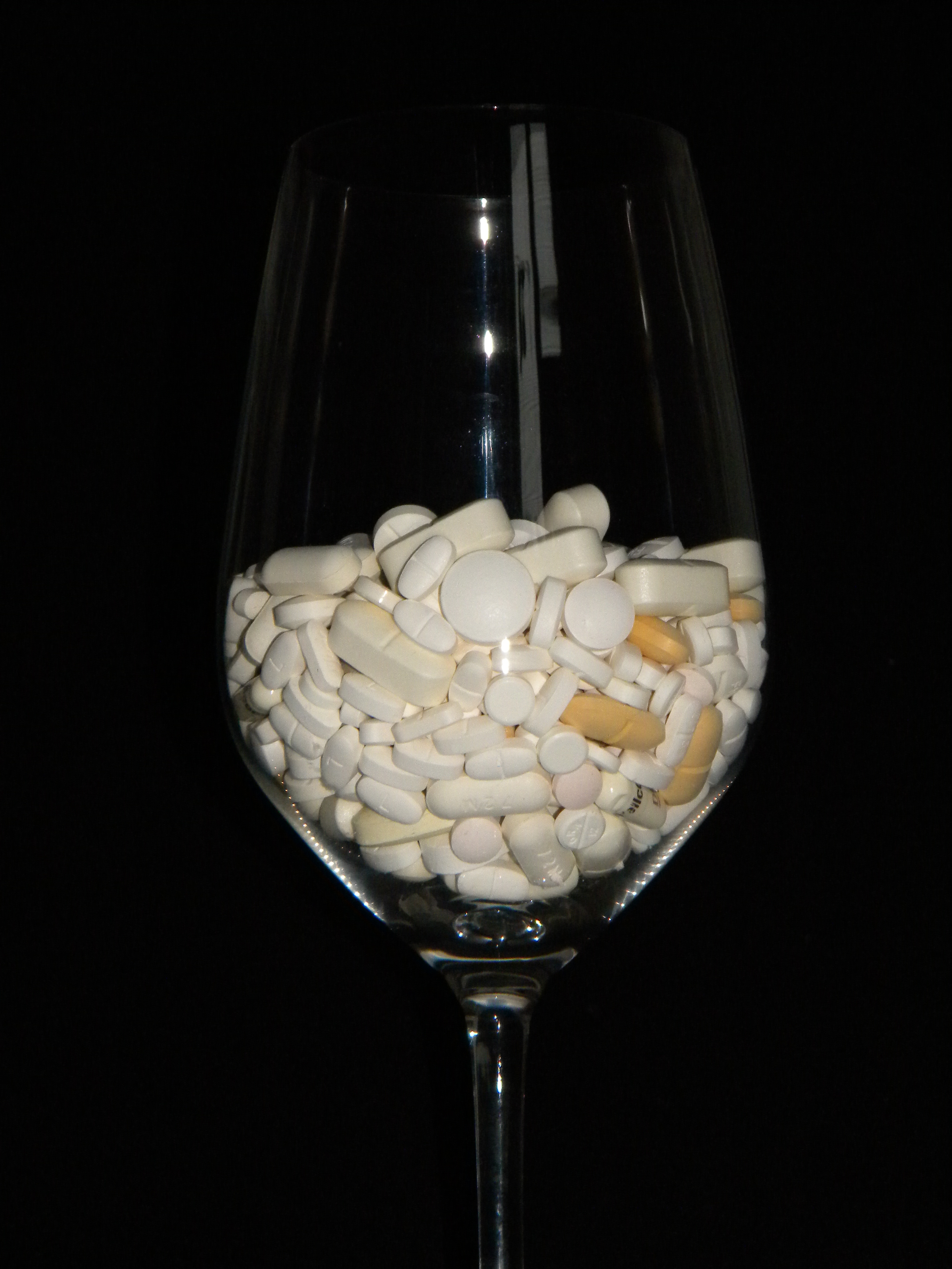 Medicine pills and pharmaceutical packaging