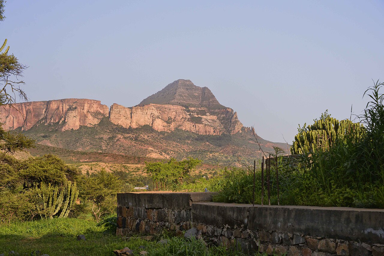 Landscape in Tigray, northern Ethiopia (file photo)