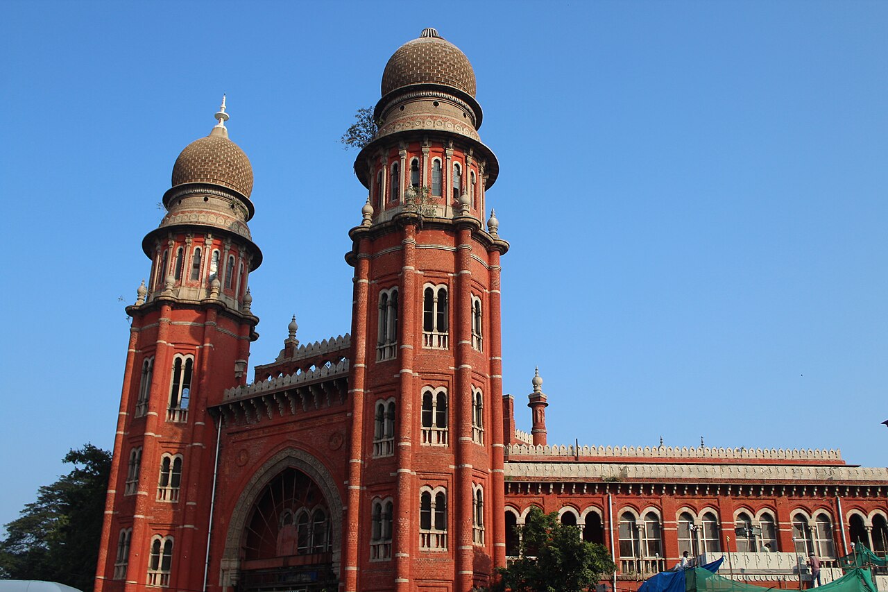 The Madras High Court building in Chennai